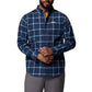 Columbia Woven Shirts S / Coll Navy Windowpane Confetti Columbia - Men's Rapid Rivers™ II Long Sleeve Shirt