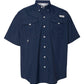 Columbia Woven Shirts S / Collegiate Navy Columbia - Men's PFG Bahama™ Short Sleeve Shirt