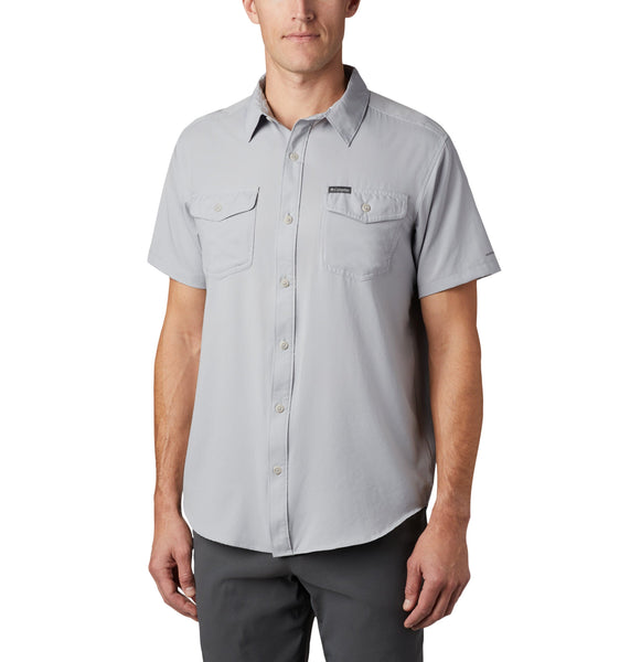 Columbia Woven Shirts S / Columbia Grey Columbia - Men's Utilizer™ II Solid Short Sleeve Shirt