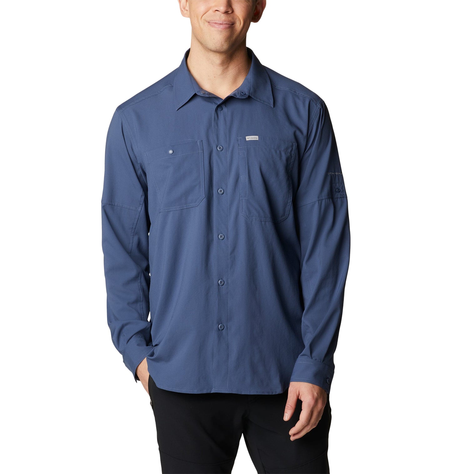 Columbia Woven Shirts S / Dark Mountain Columbia - Men's Silver Ridge™ Utility Lite Long Sleeve Shirt