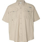 Columbia Woven Shirts S / Fossil Columbia - Men's PFG Bahama™ Short Sleeve Shirt