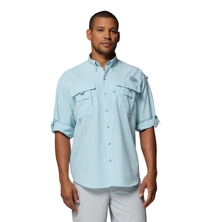 Columbia Woven Shirts S / Marine Light Columbia - Men's PFG Bahama™ II Long Sleeve Shirt