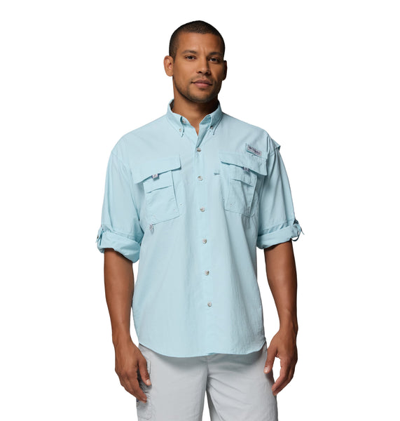 Columbia Men's Bahama II Long Sleeve Shirt - Marine Light