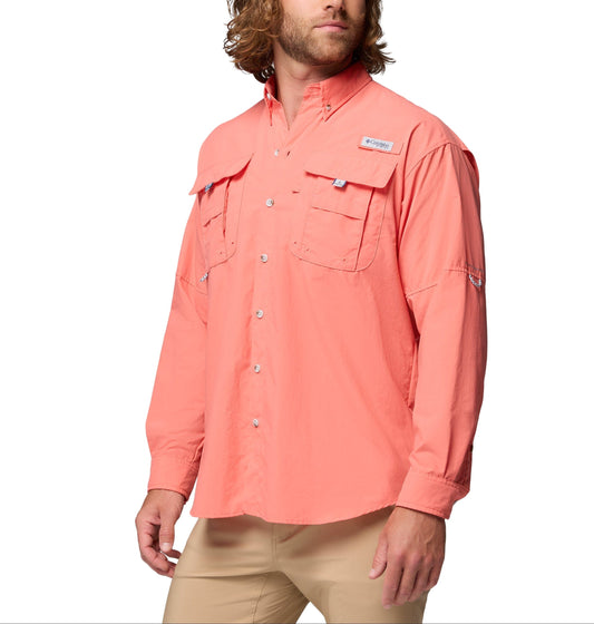 Columbia Woven Shirts S / Melonade Columbia - Men's PFG Bahama™ II Long Sleeve Shirt
