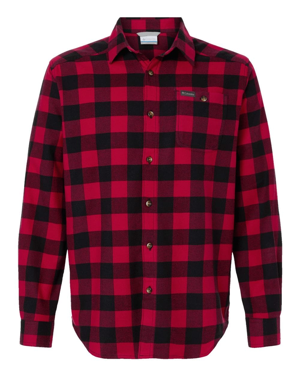 Columbia Woven Shirts S / Mountain Red Buffalo Check Columbia - Men's Cornell Woods™ Flannel Shirt