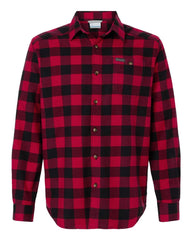 Columbia Woven Shirts S / Mountain Red Buffalo Check Columbia - Men's Cornell Woods™ Flannel Shirt