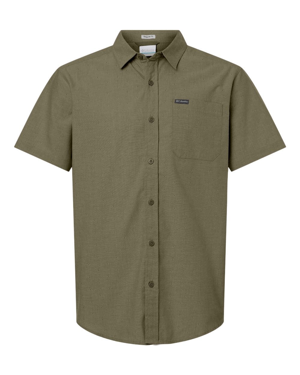 Columbia Woven Shirts S / Stone Green Columbia - Men's Rapid Rivers™ Novelty Short Sleeve Shirt