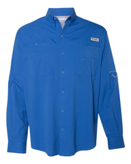 Columbia Woven Shirts S / Vivid Blue Columbia - Men's PFG Tamiami™ II Long Sleeve Shirt