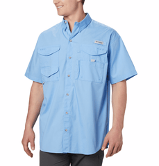 Columbia Woven Shirts S / White Cap Blue Columbia - Men's Bonehead™ Short Sleeve Shirt