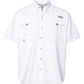 Columbia Woven Shirts S / White Columbia - Men's PFG Bahama™ Short Sleeve Shirt