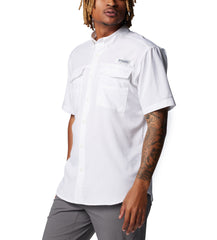 Columbia Woven Shirts S / White Columbia - Men's PFG Blood and Guts™ IV Woven Short Sleeve Shirt