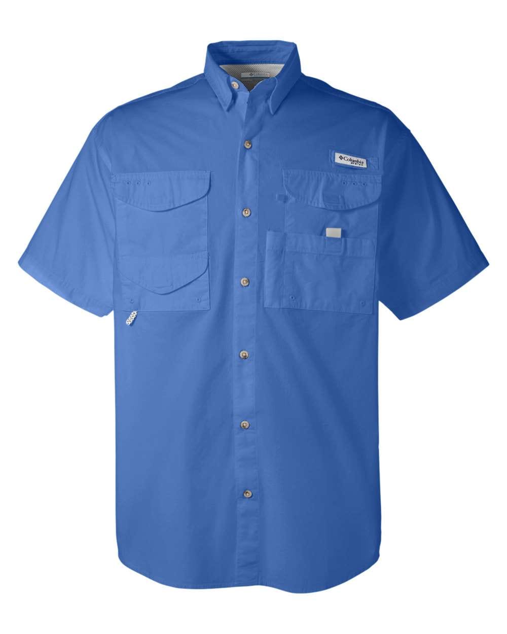 Columbia Woven Shirts Vivid Blue / S Columbia - Men's Bonehead™ Short Sleeve Shirt