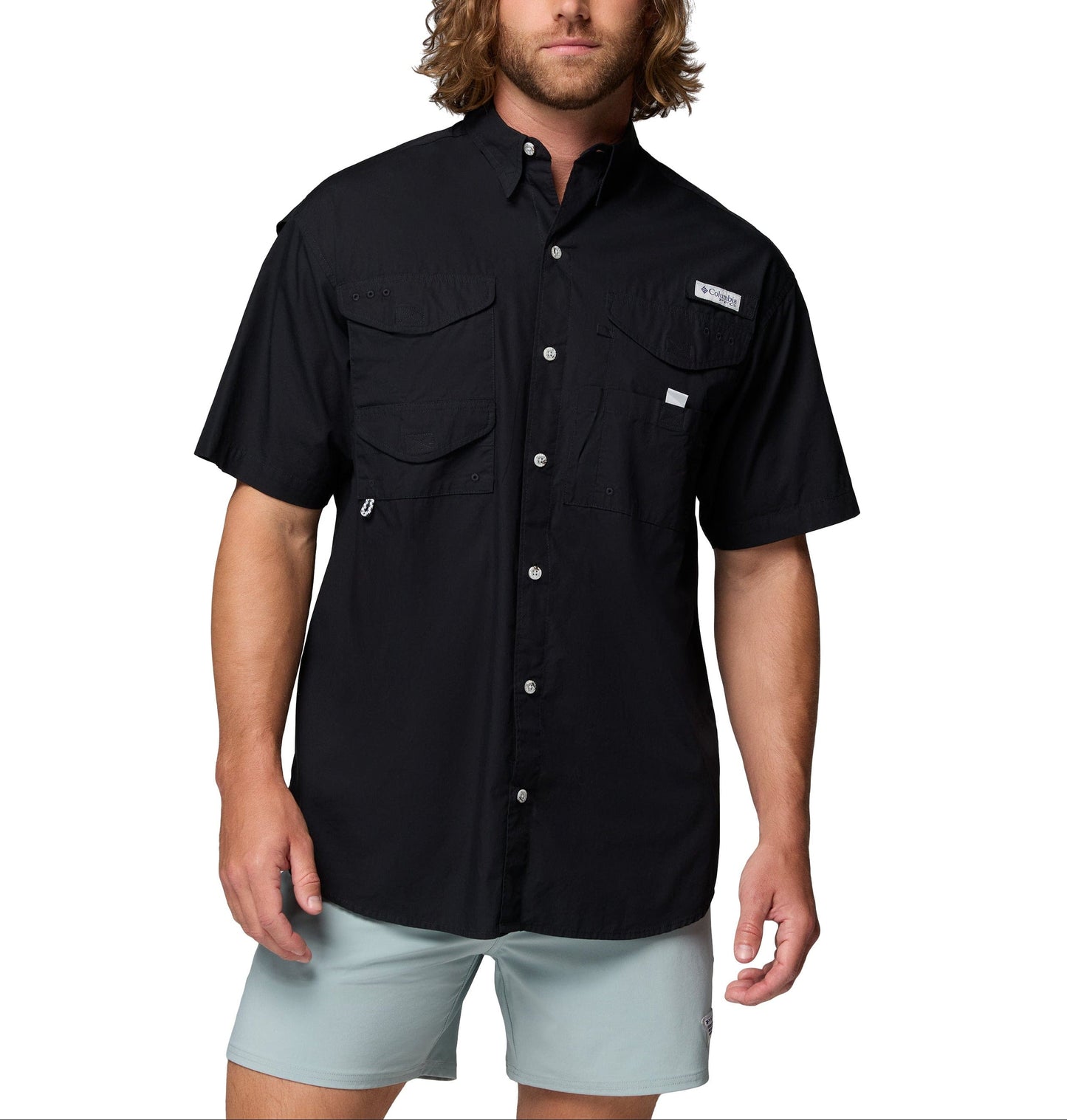 Columbia Woven Shirts XS / Black Columbia - Men's PFG Bonehead™ Short Sleeve Shirt