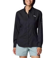 Columbia Woven Shirts XS / Black Columbia - Women's PFG Tamiami™ Long Sleeve Shirt