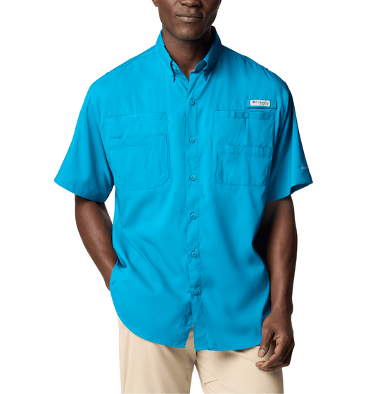 Columbia Woven Shirts XS / Blue Echo Columbia - Men's PFG Tamiami™ II Short Sleeve Shirt