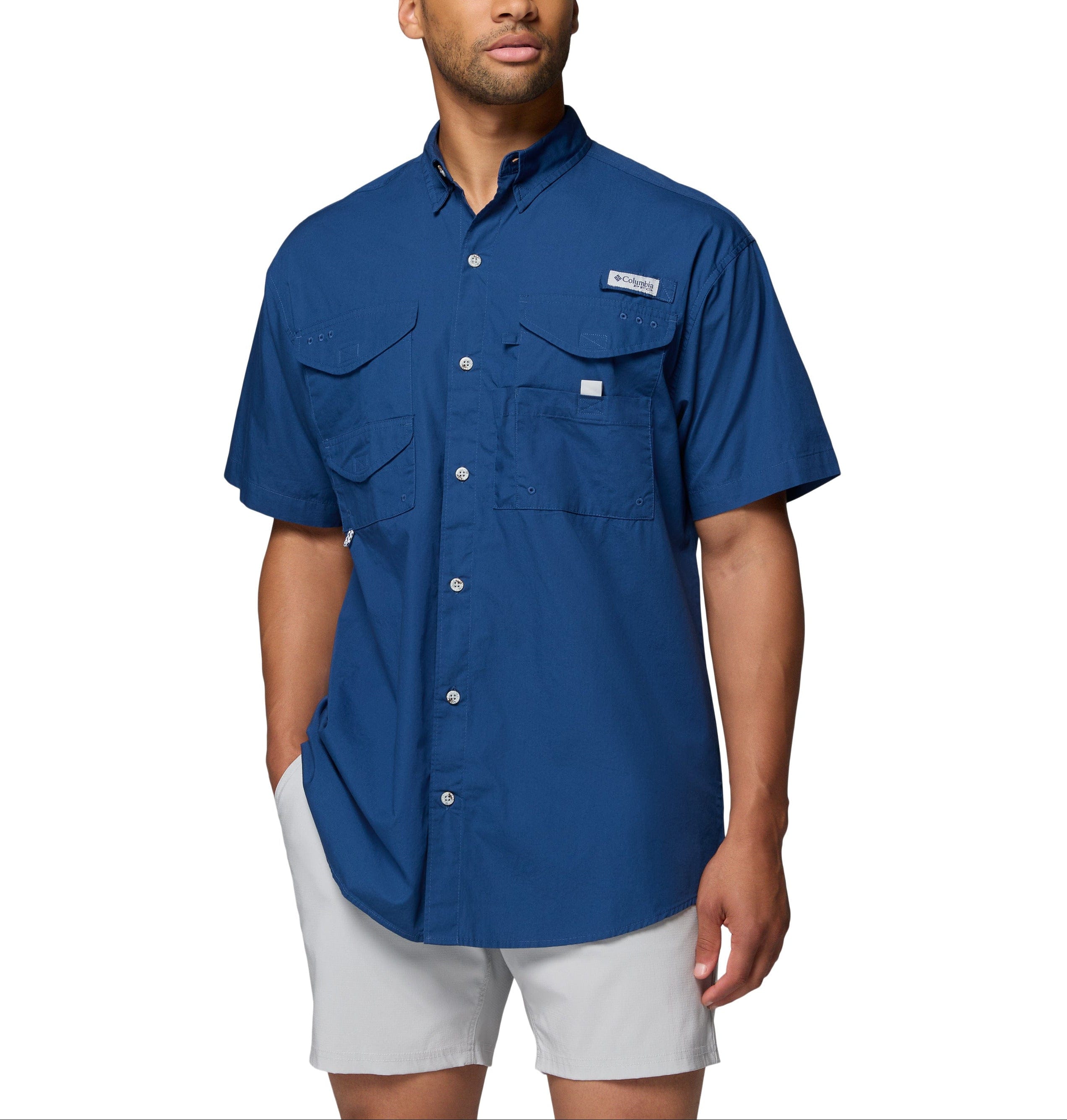 Columbia Woven Shirts XS / Carbon Columbia - Men's PFG Bonehead™ Short Sleeve Shirt