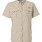 Columbia Woven Shirts XS / Fossil Columbia - Women's PFG Bahama™ Short Sleeve Shirt