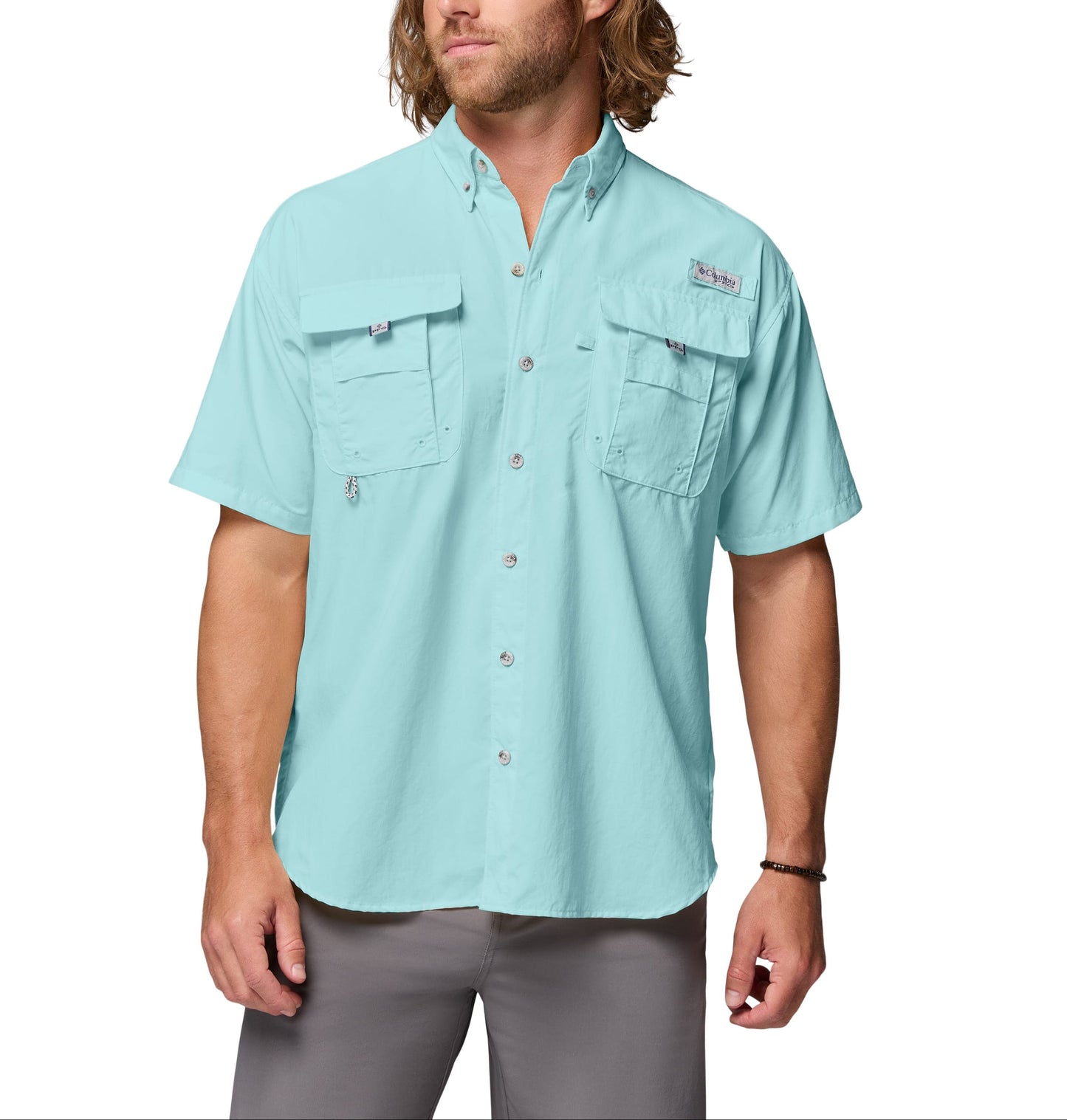 Columbia Woven Shirts XS / Gulf Stream Columbia - Men's PFG Bahama™ Short Sleeve Shirt