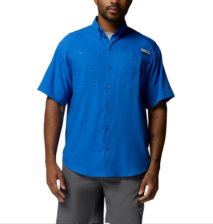 Columbia Woven Shirts XS / Vivid Blue Columbia - Men's PFG Tamiami™ II Short Sleeve Shirt