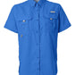 Columbia Woven Shirts XS / Vivid Blue Columbia - Women's PFG Bahama™ Short Sleeve Shirt
