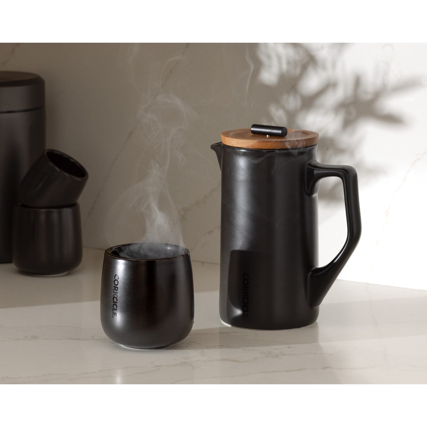 Corkcicle Drinkware One Size / Matte Black Corkcicle - Cafe French Press