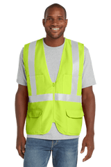 CornerStone Workwear Only CornerStone - Men's ANSI 107 Class 2 Mesh Back Safety Vest