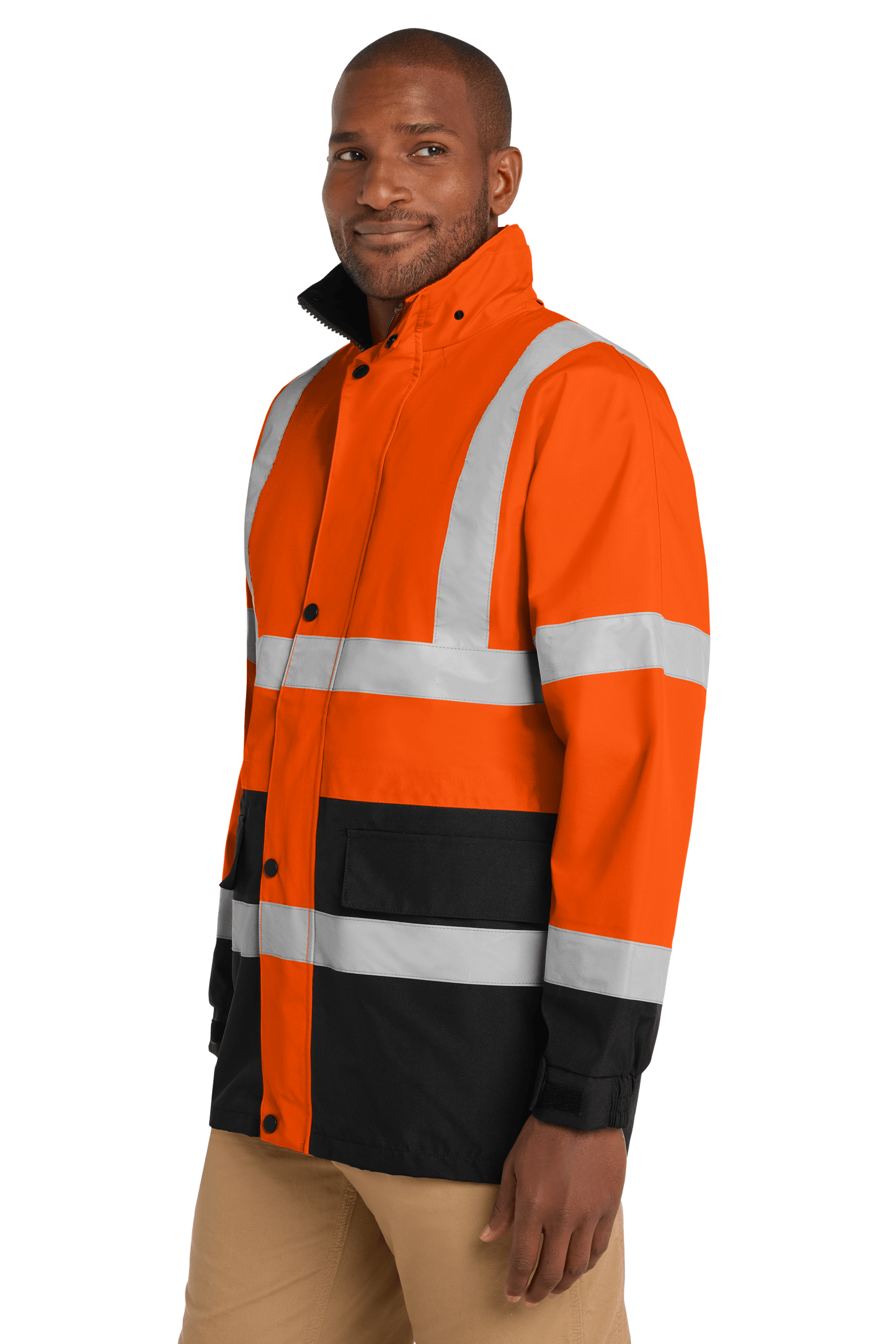CornerStone Workwear Only CornerStone - Men's ANSI 107 Class 3 Waterproof Parka