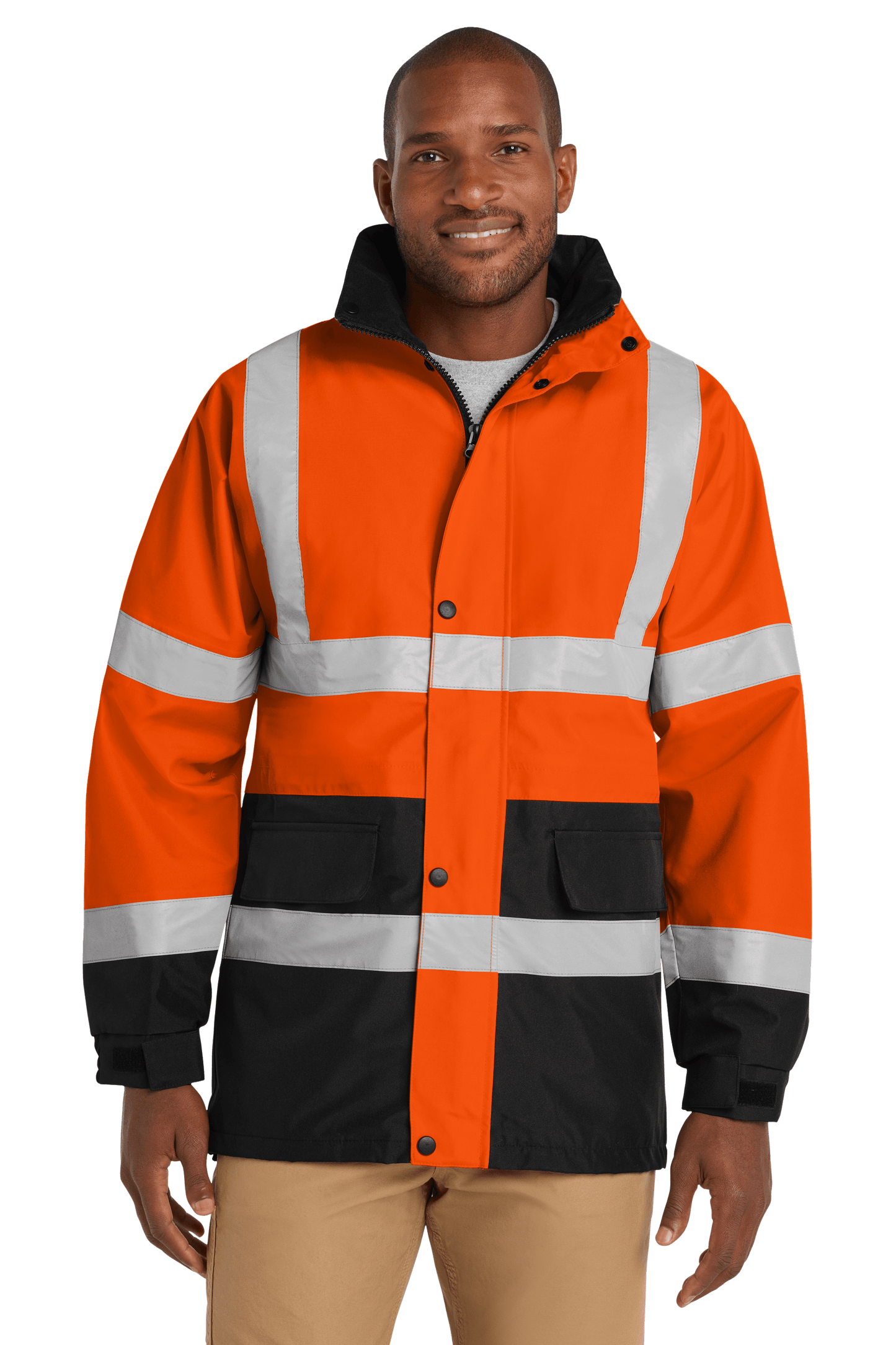 CornerStone Workwear Only CornerStone - Men's ANSI 107 Class 3 Waterproof Parka