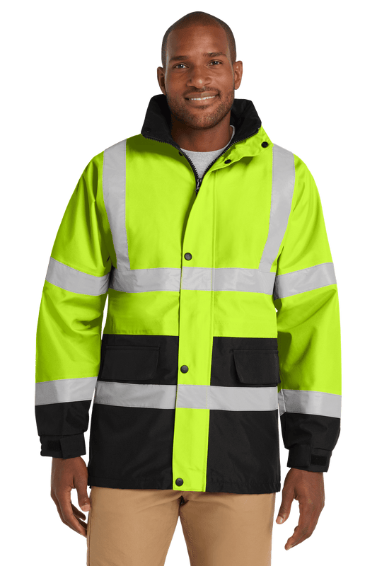 CornerStone Workwear Only CornerStone - Men's ANSI 107 Class 3 Waterproof Parka