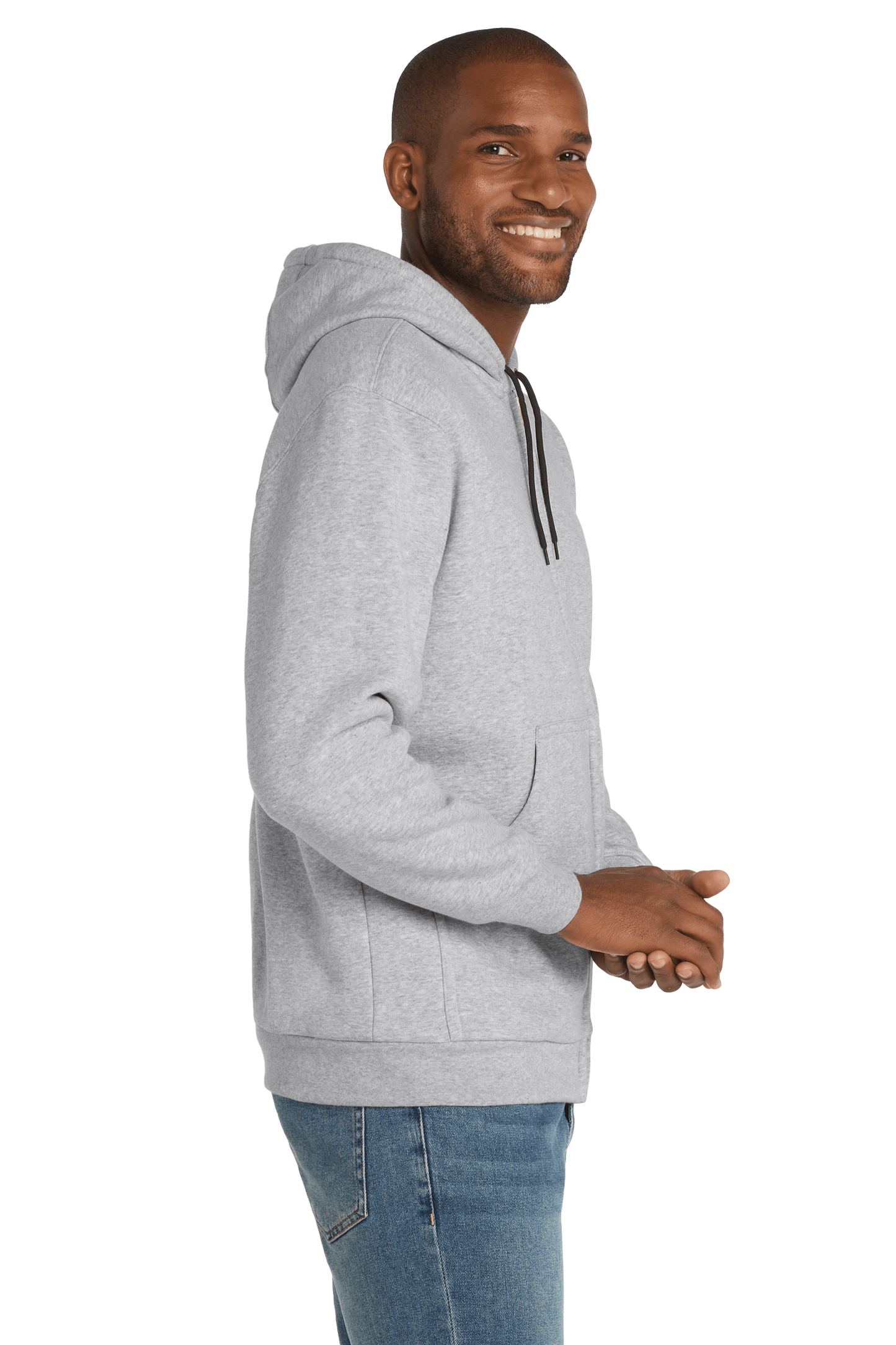 CornerStone Workwear Only CornerStone - Men's Heavyweight Full-Zip Hooded Sweatshirt w/ Thermal Lining