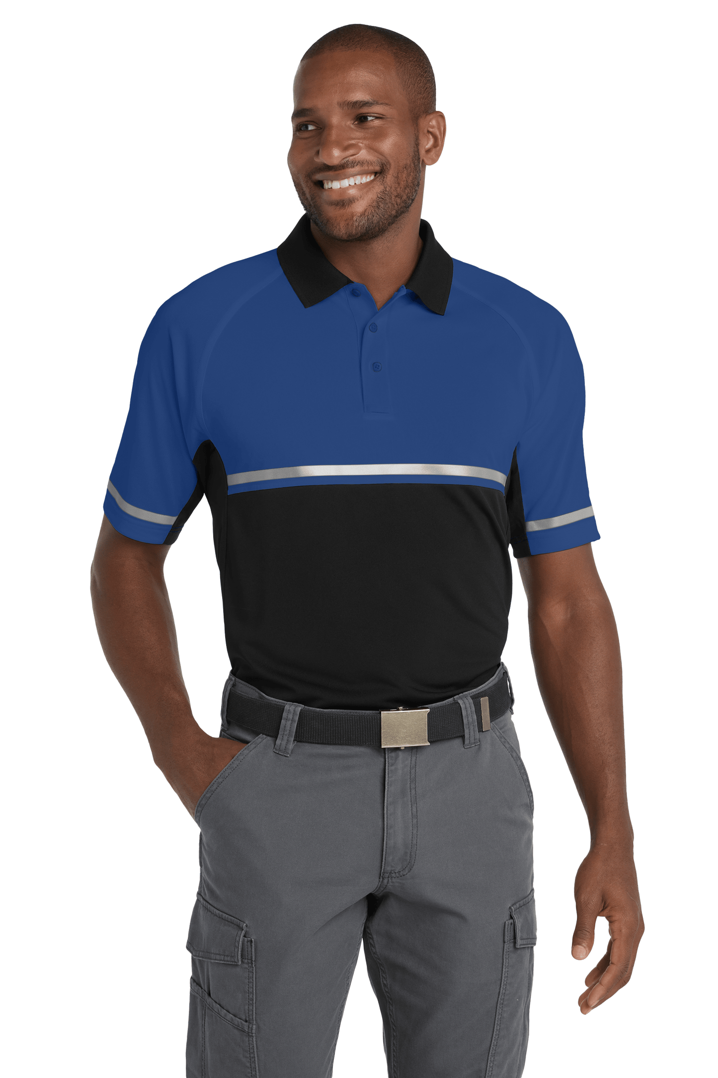 CornerStone Workwear Only CornerStone - Men's Select Lightweight Snag-Proof Enhanced Visibility Polo