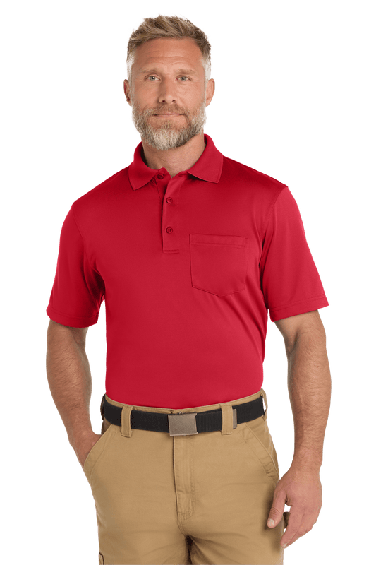 CornerStone Workwear Only CornerStone - Men's Select Snag-Proof Pocket Polo