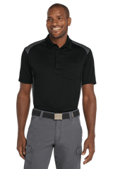 CornerStone Workwear Only CornerStone - Men's Select Snag-Proof Two Way Colorblock Pocket Polo