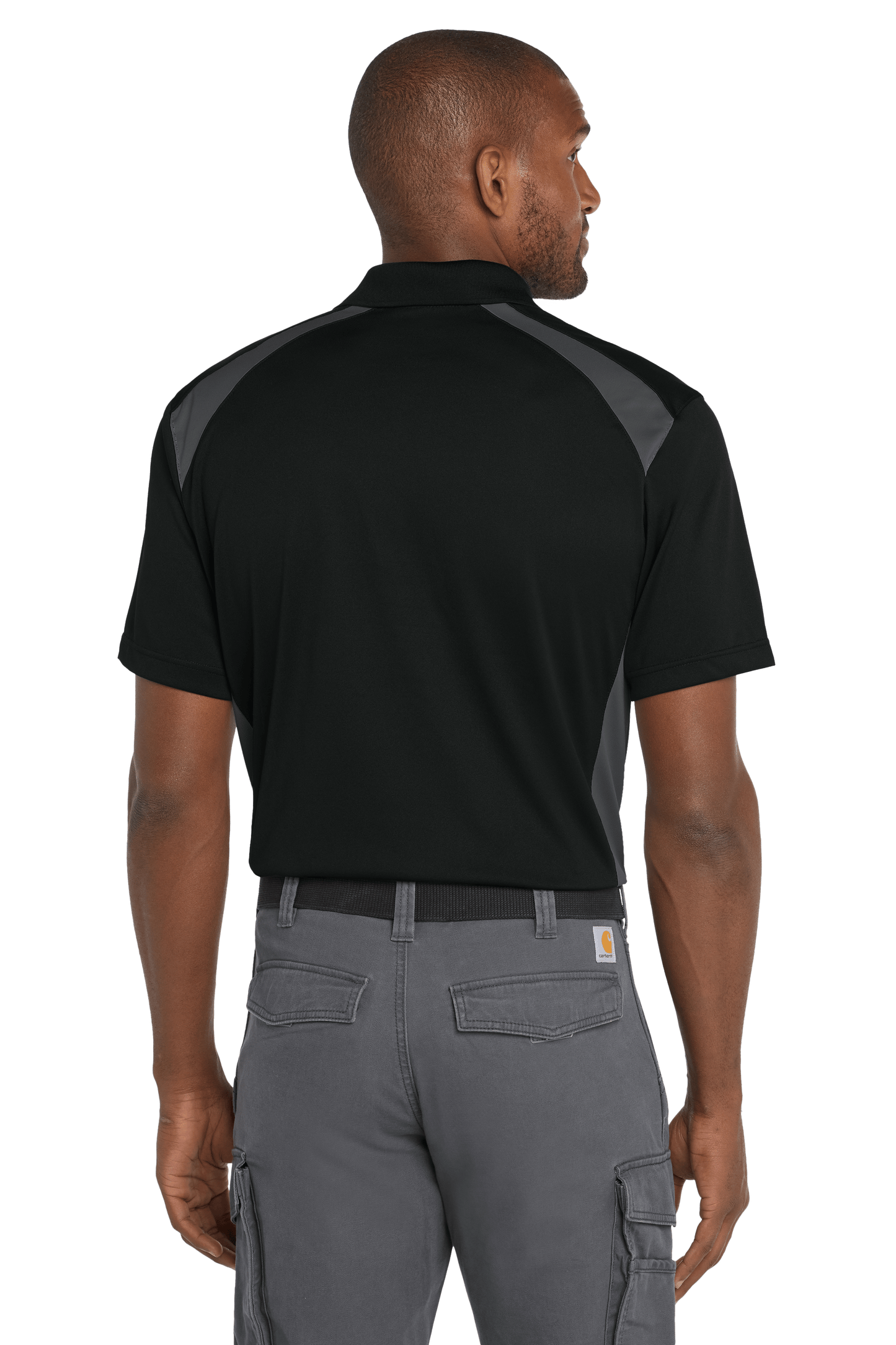 CornerStone Workwear Only CornerStone - Men's Select Snag-Proof Two Way Colorblock Pocket Polo
