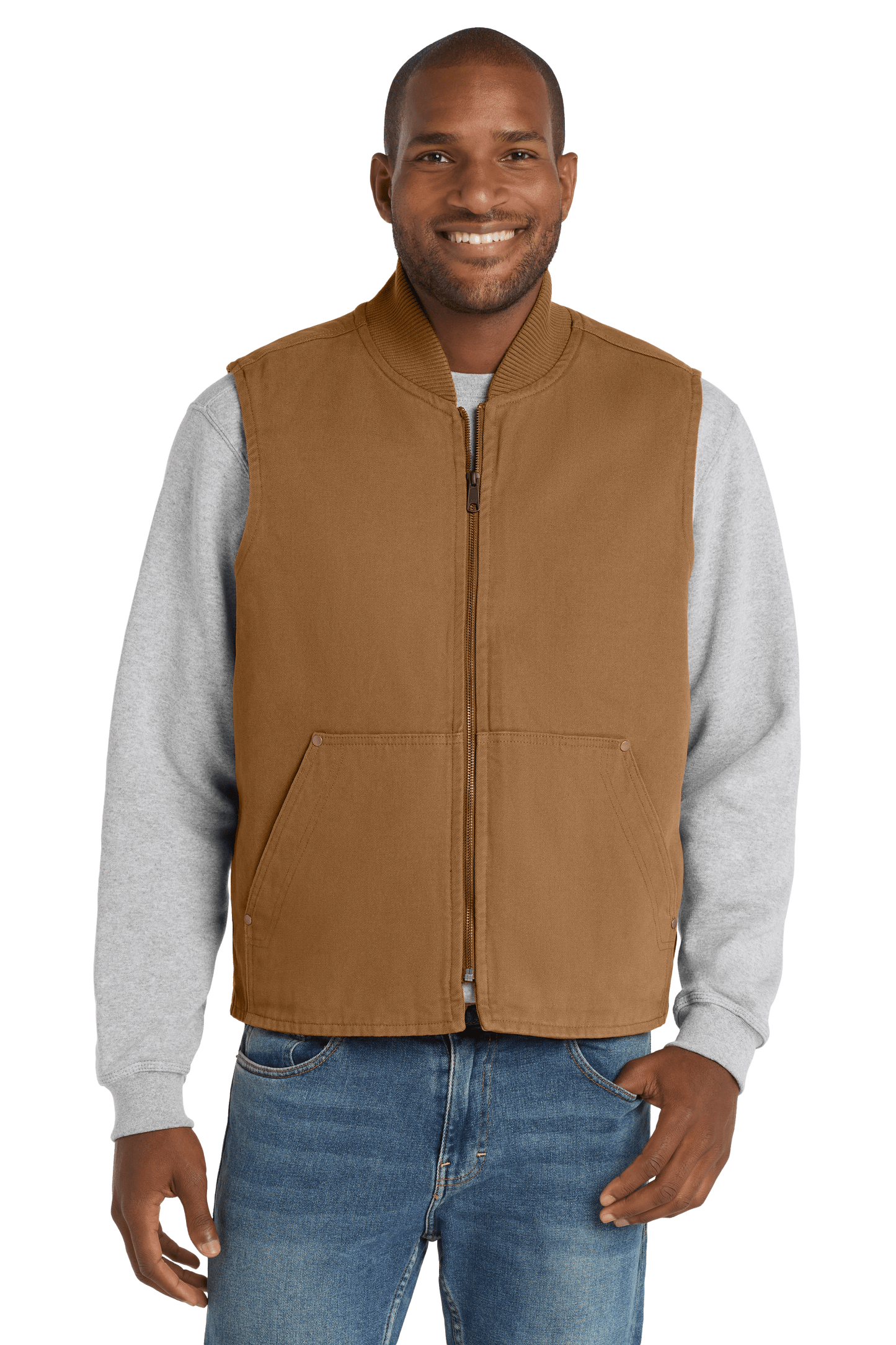 CornerStone Workwear Only CornerStone - Men's Washed Duck Cloth Vest