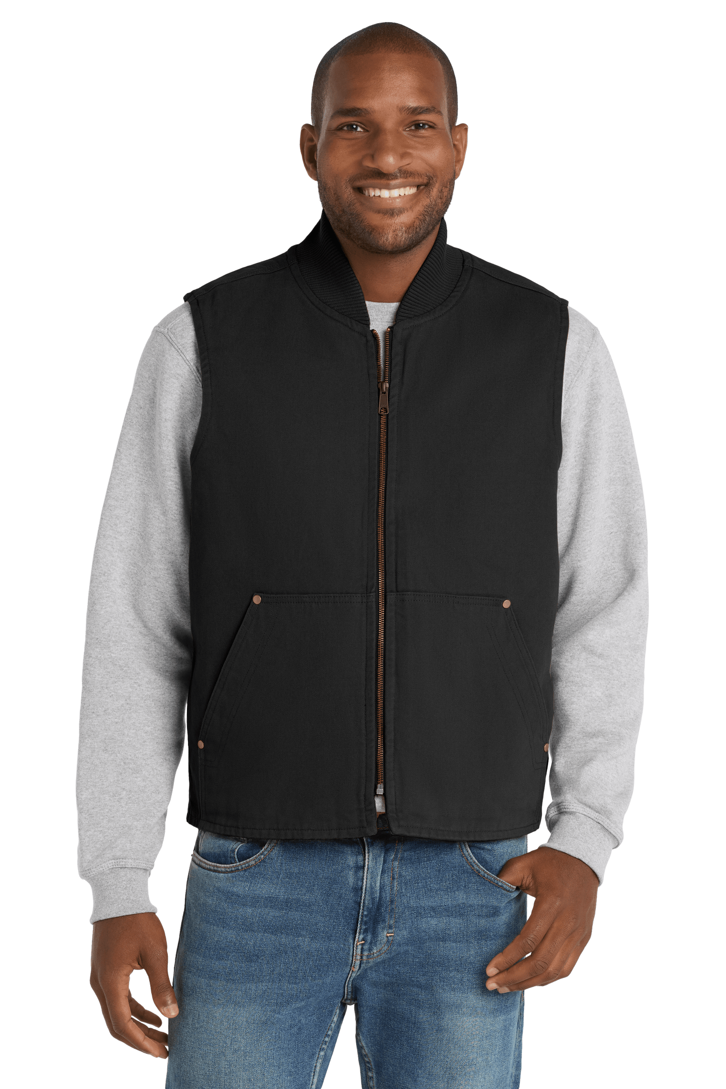 CornerStone Workwear Only CornerStone - Men's Washed Duck Cloth Vest