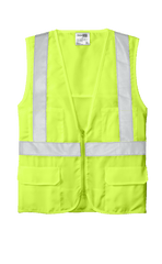 CornerStone Workwear Only S / Safety Yellow CornerStone - Men's ANSI 107 Class 2 Mesh Back Safety Vest