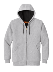 CornerStone Workwear Only XS / Athletic Heather CornerStone - Men's Heavyweight Full-Zip Hooded Sweatshirt w/ Thermal Lining