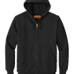 CornerStone Workwear Only XS / Black CornerStone - Men's Heavyweight Full-Zip Hooded Sweatshirt w/ Thermal Lining