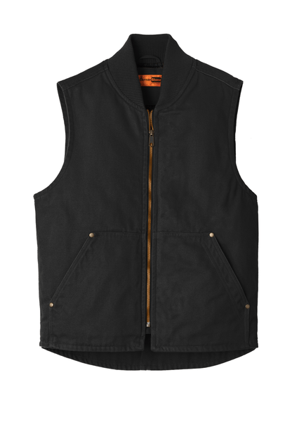 CornerStone Workwear Only XS / Black CornerStone - Men's Washed Duck Cloth Vest