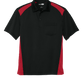 CornerStone Workwear Only XS / Black/Red CornerStone - Men's Select Snag-Proof Two Way Colorblock Pocket Polo
