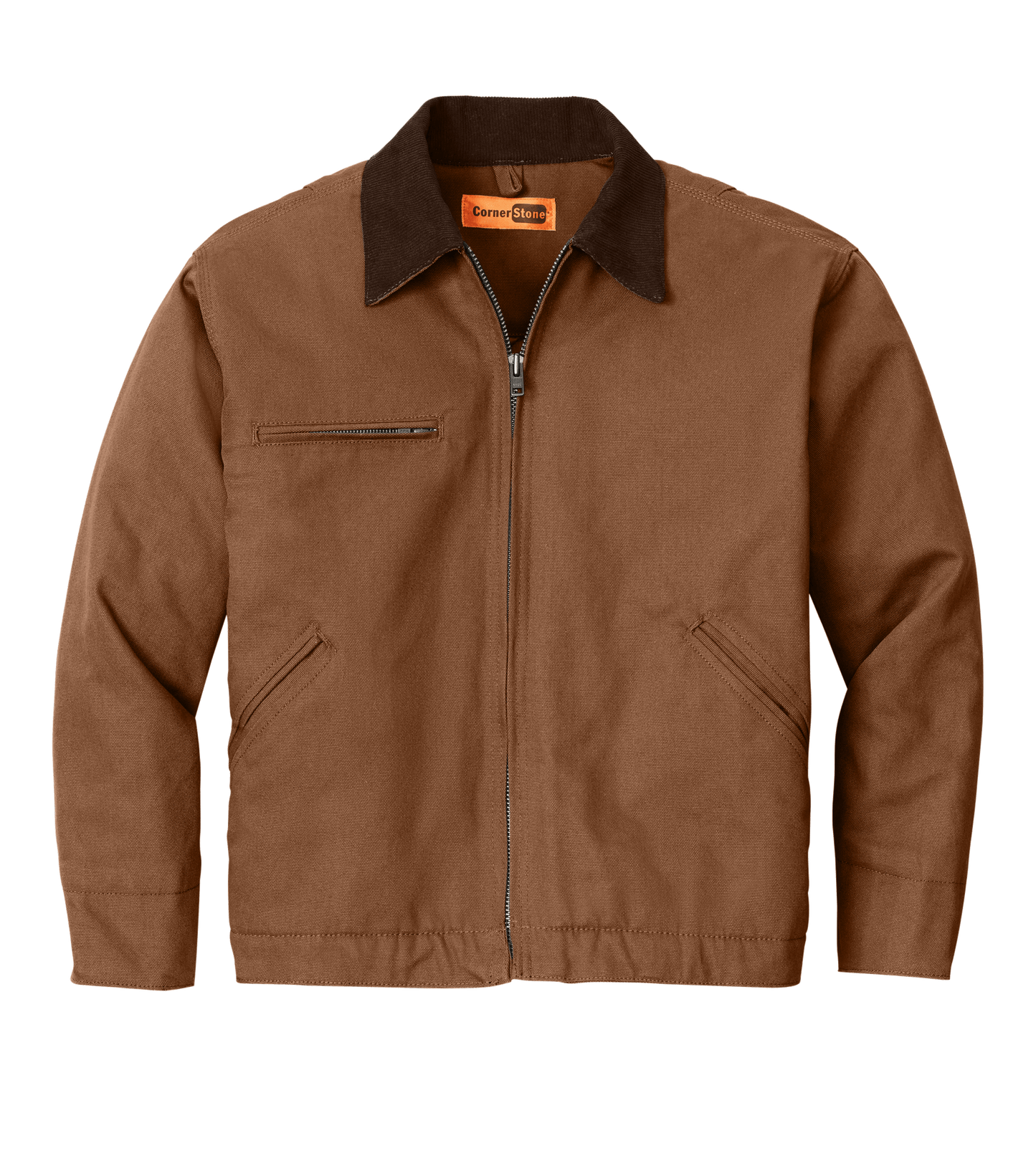 CornerStone Workwear Only XS / Duck Brown CornerStone - Men's Duck Cloth Work Jacket