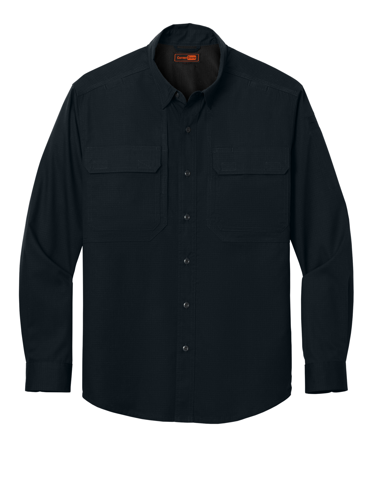 CornerStone Workwear Only XS / Navy Blue CornerStone - Men's Long Sleeve Select Tactical Shirt