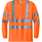 CornerStone Workwear Only XS / Safety Orange CornerStone - Men's ANSI 107 Class 3 Long Sleeve Snag-Resistant Reflective T-Shirt
