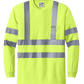 CornerStone Workwear Only XS / Safety Yellow CornerStone - Men's ANSI 107 Class 3 Long Sleeve Snag-Resistant Reflective T-Shirt