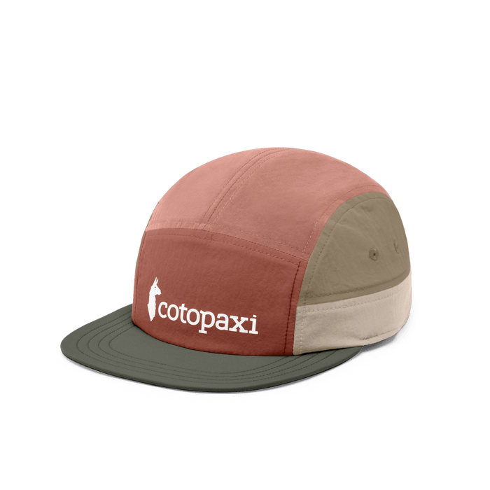 Cotopaxi Headwear One Size / Faded Brick & Fatigue Cotopaxi - Tech 5-Panel Hat