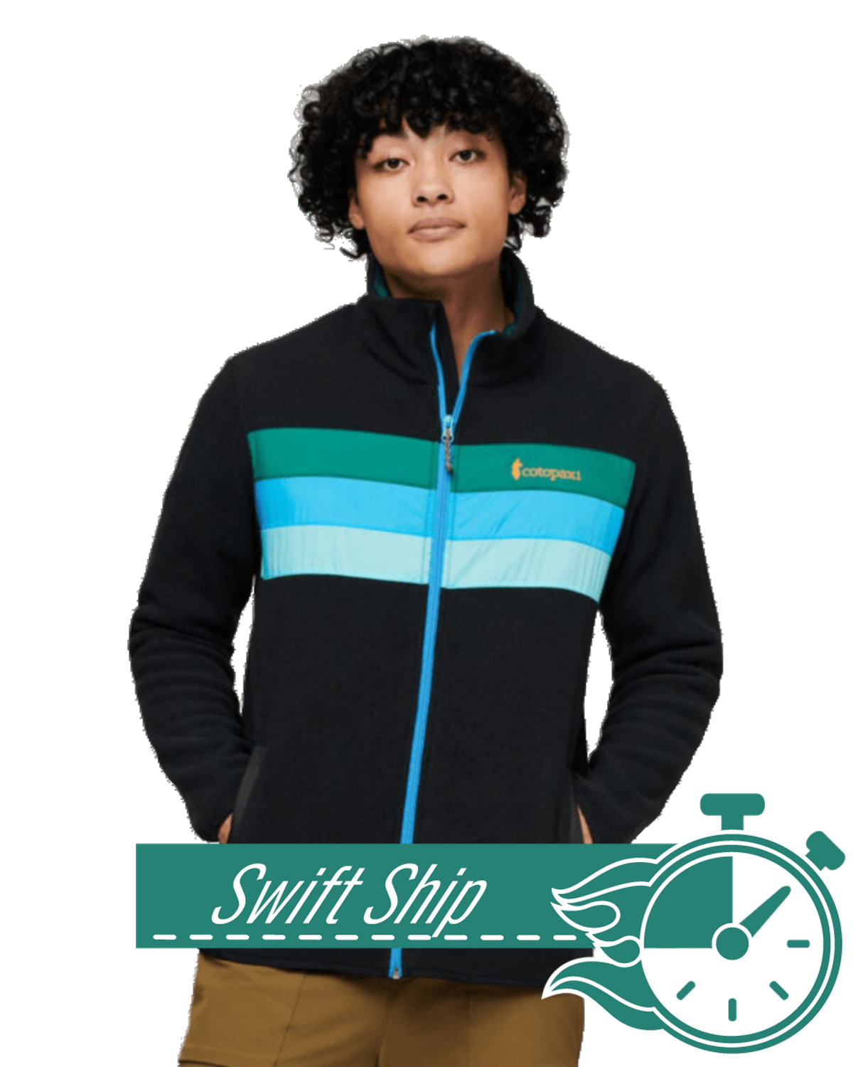 Cotopaxi Outerwear 3-Day Swift Ship: Cotopaxi - Men's Teca Full-Zip Fleece Jacket