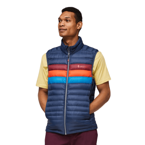 Man top down vest