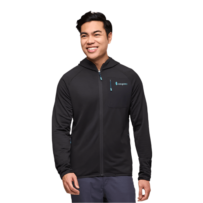 Cotopaxi Outerwear S / Cotopaxi Black Cotopaxi - Men's Otero Fleece Full-Zip Hooded Jacket