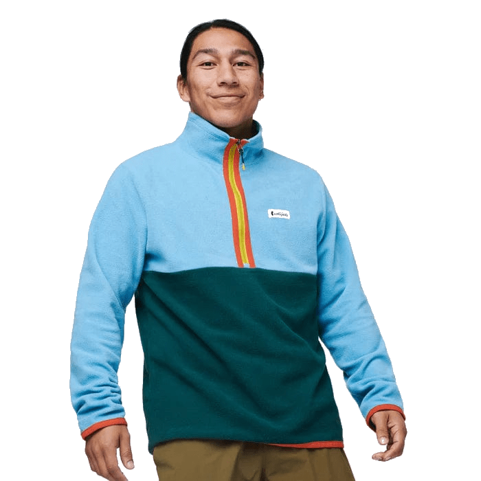 Cotopaxi Outerwear S / River & Deep Ocean 3-Day Swift Ship: Cotopaxi - Men's Amado Fleece